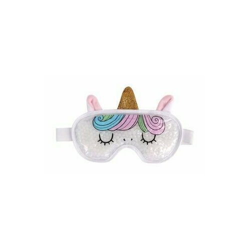 Маска для глаз Pakcare Hot Cold Gel Beads Animals Unicorn Eye Mask