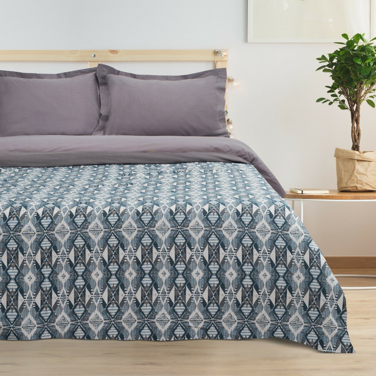 фото Покрывало гобеленовое Этель «Абстракция», размер 140х200 см