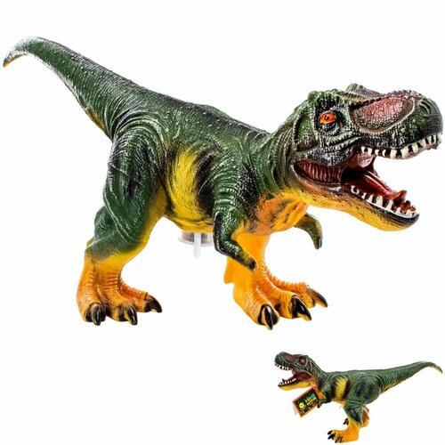 Динозавр Levatoys MK902A Тираннозавр динозавр фигурка игрушка 3 шт серия 1