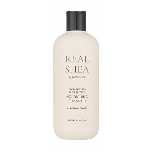 Питательный шампунь для волос с маслом ши холодного отжима Rated Green Real Shea Cold Pressed Shea Butter Nourishing Shampoo крем для ухода за волосами rated green крем для волос восстанавливающий с маслом ши холодного отжима real shea cold pressed shea butter protein recharging leave in treatment