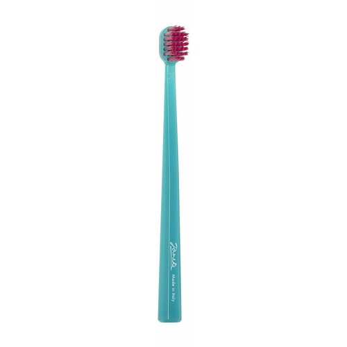 зубная щетка средней жесткости janeke toothbrush grey Зубная щетка средней жесткости Janeke Toothbrush Turquoise Pink