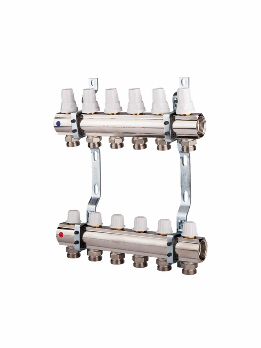 K005 1"x 3 Коллектор без расходомеров (ICMA Италия) 87K005PH06
