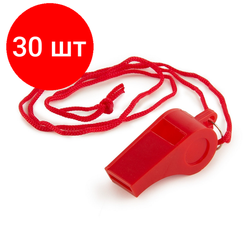 Комплект 30 штук, Свисток пласт. START UP WH-18A1(8268)153857 свисток wh 2bk черный