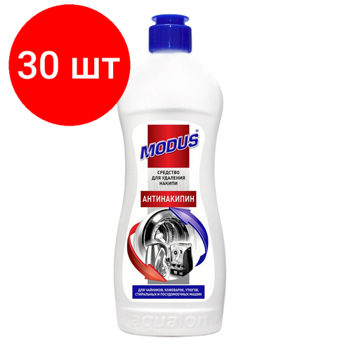 Комплект 30 штук, Средство для удаления накипи антинакипин 450мл Модус
