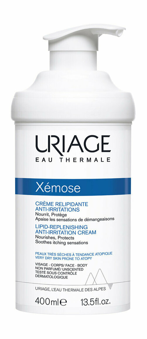 Липидовосстанавливающий крем против раздражений для очень сухой кожи, склонной к атопии 200 мл Uriage Xemose Lipid-Replenishing Anti-Irritation Cream