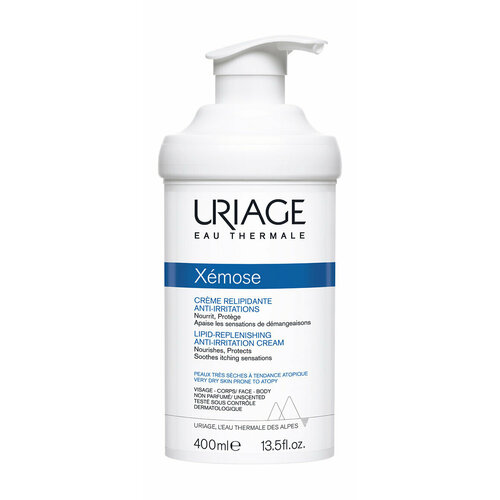 Липидовосстанавливающий крем против раздражений для очень сухой кожи, склонной к атопии 200 мл Uriage Xemose Lipid-Replenishing Anti-Irritation Cream