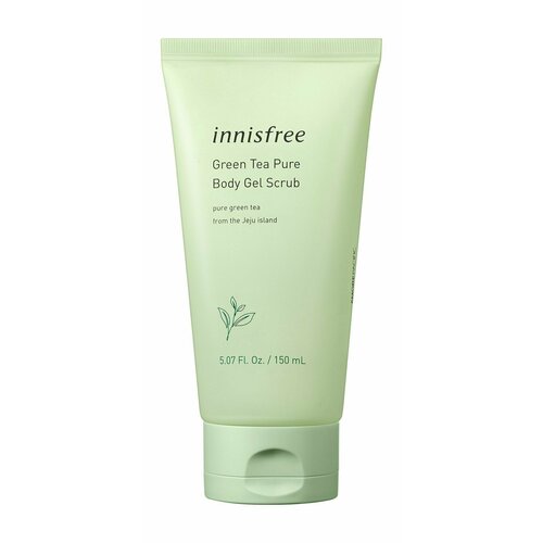 Увлажняющий гель-скраб для тела с экстрактом зеленого чая Innisfree Green Tea Body Scrub