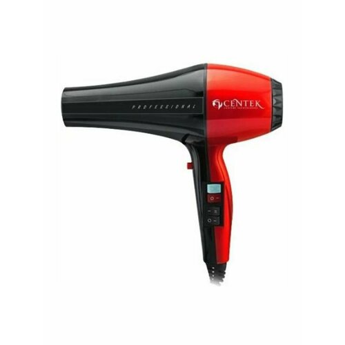 Фен CENTEK CT-2225 PROFESSIONAL чернкрасн 610900₽