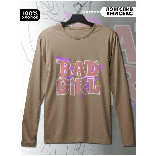 фото Лонгслив hypnotica, размер xs, бежевый