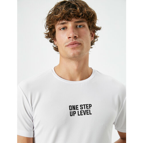 фото Футболка koton, размер l, белый