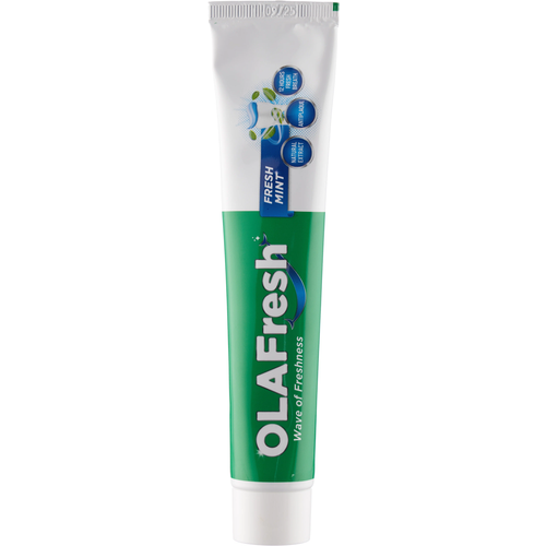 Зубная паста OLAFresh Fresh Mint Toothpaste, 100 мл зубная паста olafresh fresh mint toothpaste 100 г