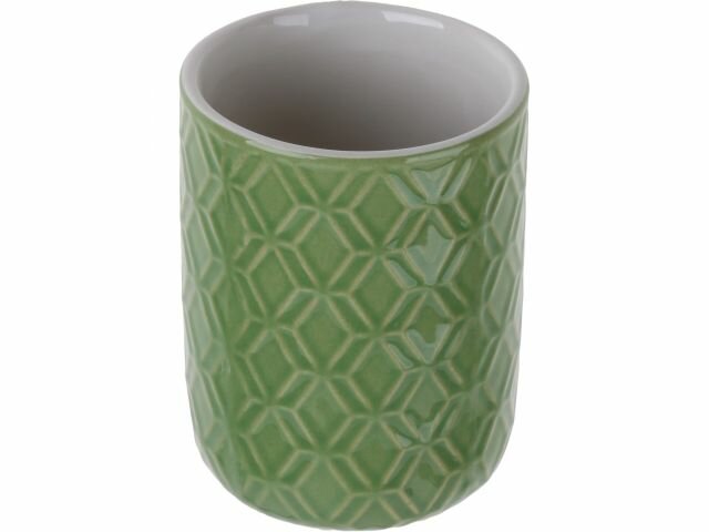 фото Стакан для зубных щеток OASIS, зеленый, PERFECTO LINEA (35-757002)