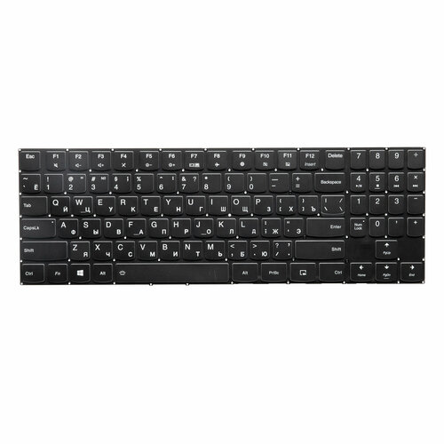 Клавиатура с подсветкой для ноутбука Lenovo Legion Y530-15ICH / Y540-15IRH / Y540-17IR клавиатура для ноутбука lenovo legion y540 17irh черная с топкейсом