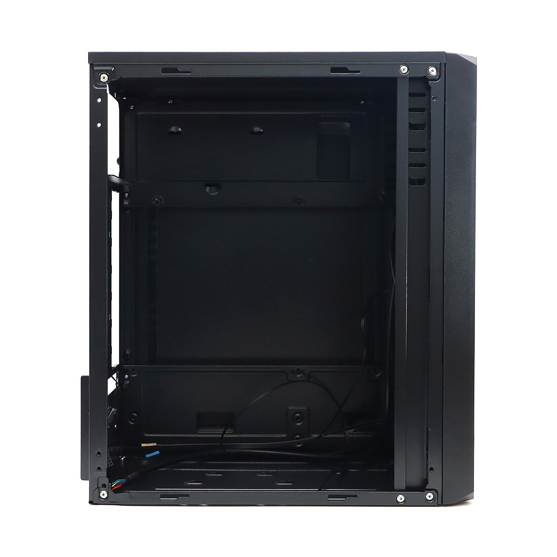 Корпус BaseTech M3403 Без БП mATX чёрный