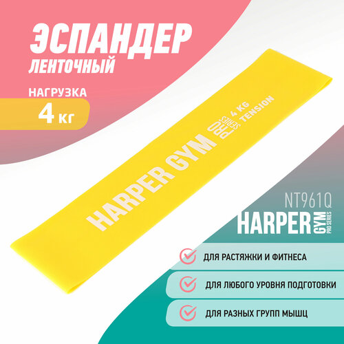 фото Эспандер замкнутый harper gym pro series nt961q 30,5*7,6*0.05 см (нагрузка 4кг)