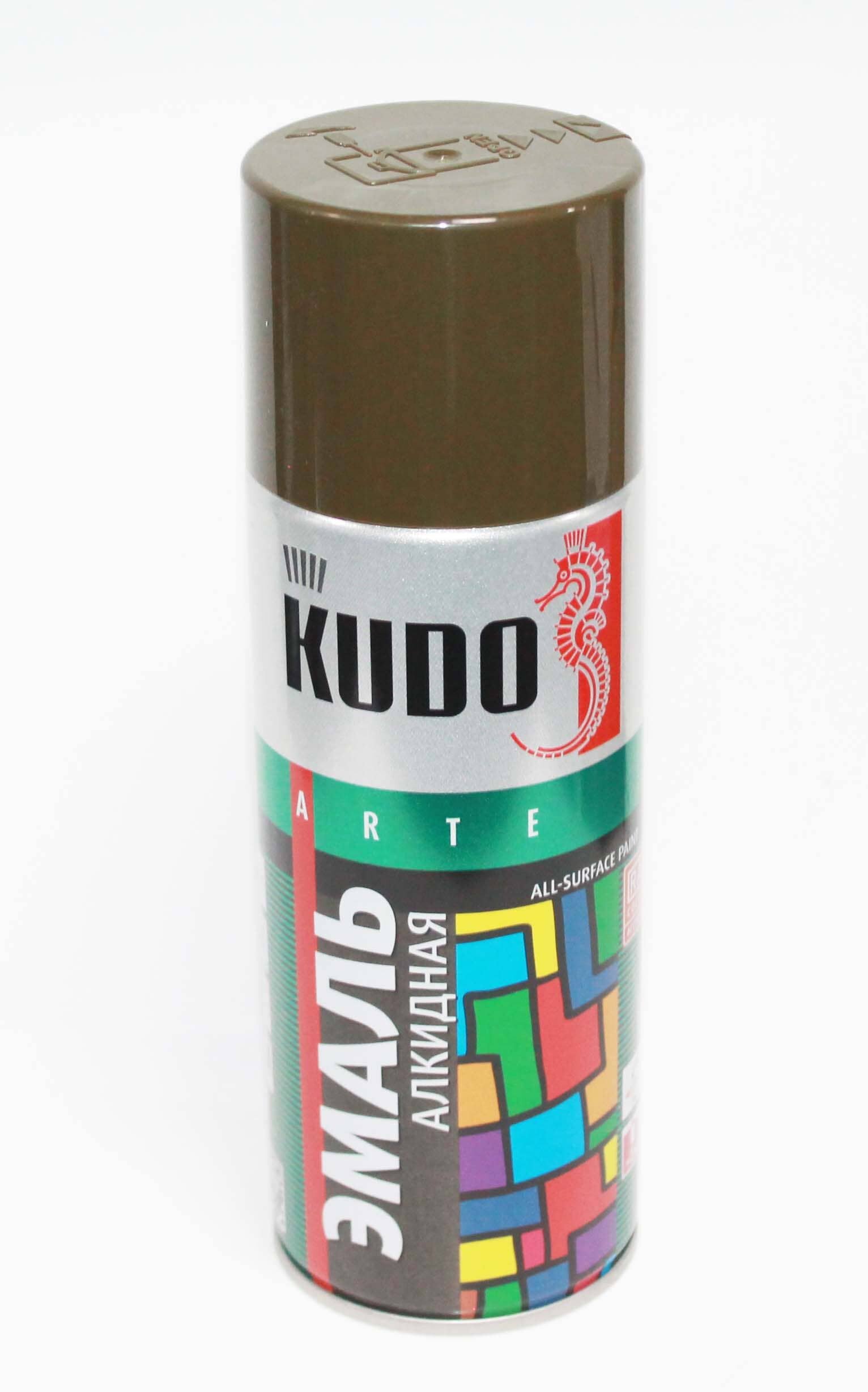 Краска-спрей KUDO 1005 хаки 520мл