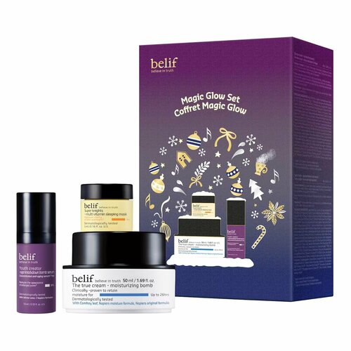 BELIF Набор для ухода за кожей лица Magic Glow Set антивозрастная сыворотка для лица okolo youth rewinder serum 30 мл