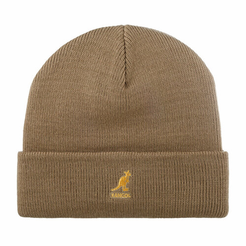 фото Шапка kangol, размер onesize, бежевый