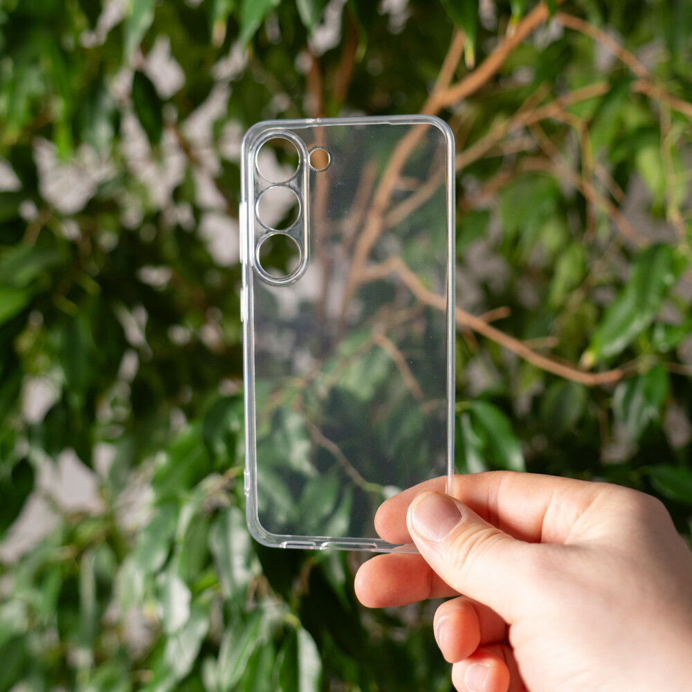 фото Чехол Gel Case для Samsung Galaxy S23 (2023), прозрачный, Deppa, PET GL, Deppa 88368