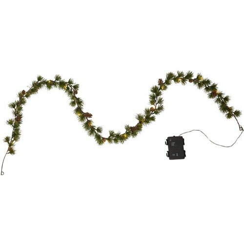 фото Электрогирлянда Star Trading Ларикс, 1,4 м, 20 ламп, теплый белый