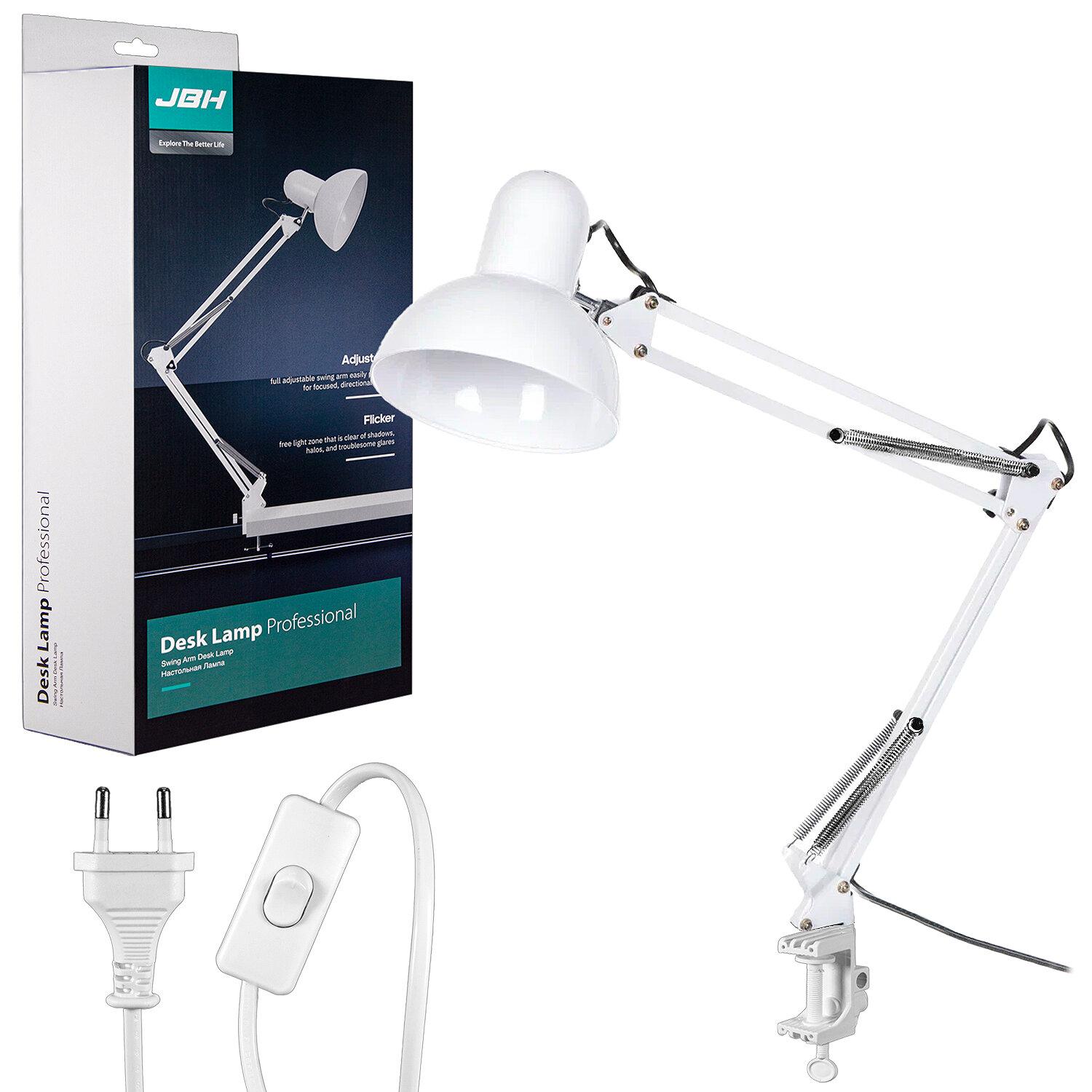 фото Лампа настольная JBH / Черная