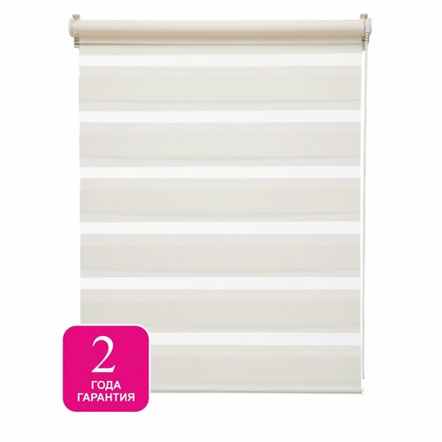 Штора рулонная день-ночь Inspire Peter 120x175 см экрю Cream 5