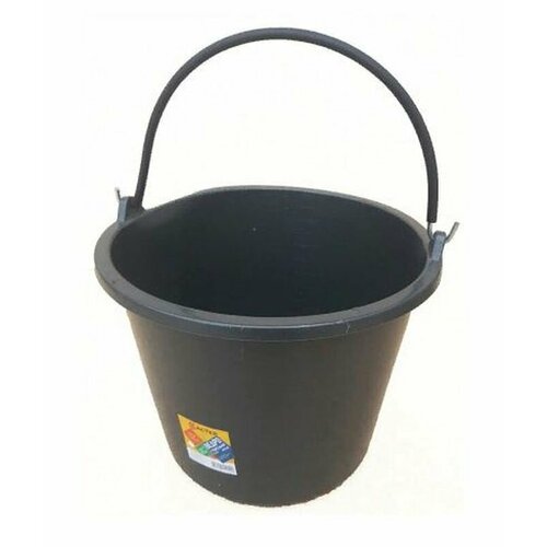 Ведро строительное круглое Flexible 20л резинопластик /Plastiko/2678