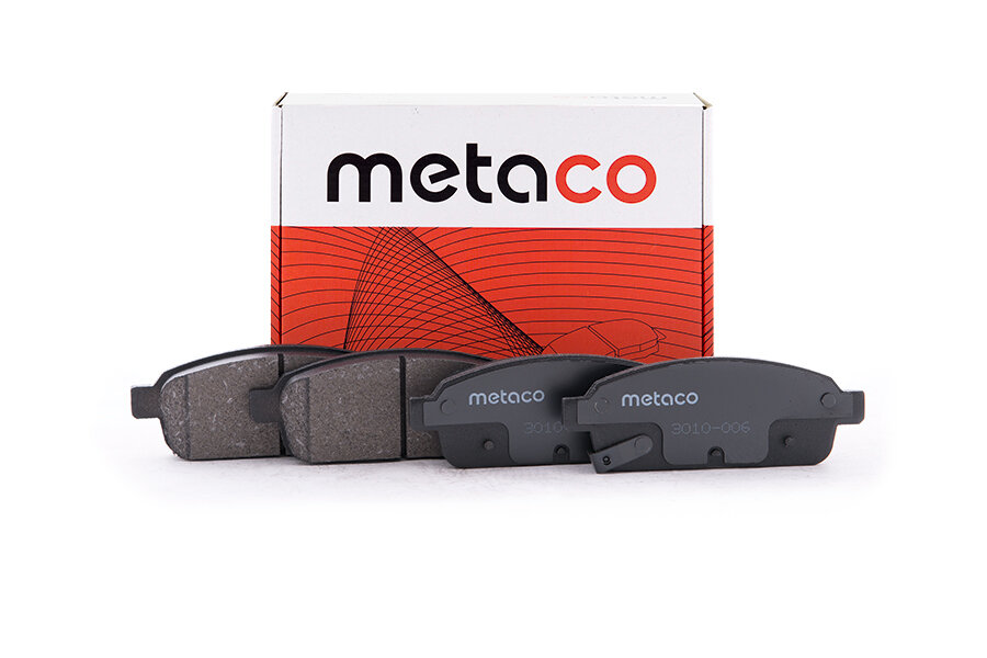 Колодки тормозные задние дисковые к-кт Metaco 3010006