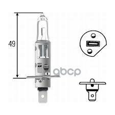 Лампа H1 12v 55w P 14,5s Long Life HELLA арт. 8GH002089351