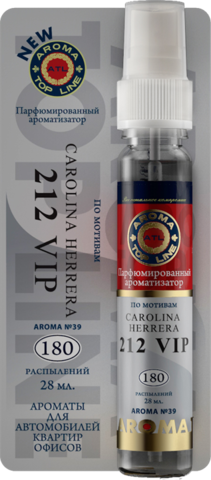 Ароматизатор воздуха жидкий (спрей) AROMA TOP LINE №39 212 VIP