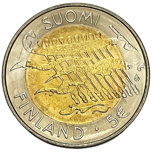 Финляндия 5 евро 2007 г. (90 лет независимости) финляндия 5 евро 2013 монета каменные церкви янаккалы