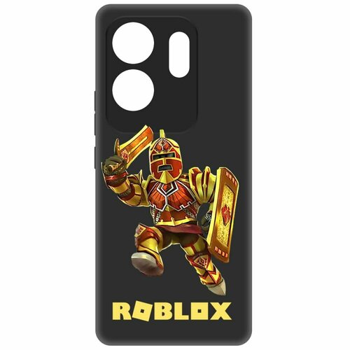 Чехол-накладка Krutoff Soft Case Roblox-Рэдклифф для INFINIX Zero 30 4G черный чехол накладка krutoff soft case roblox эзебель для infinix zero 30 4g черный