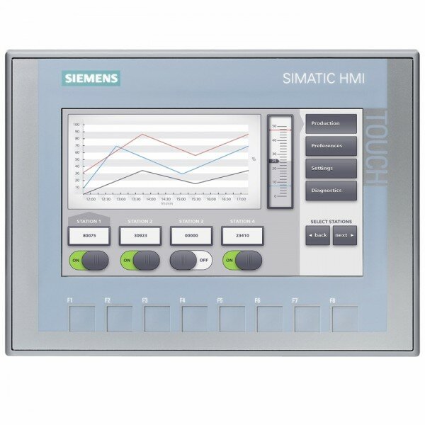 SIMATIC HMI Панель оператора KTP700 BASIC из серии BASIC кнопки и сенсорное управление TFT-дисплей/ Siemens 6AV2123-2GB03-0AX0
