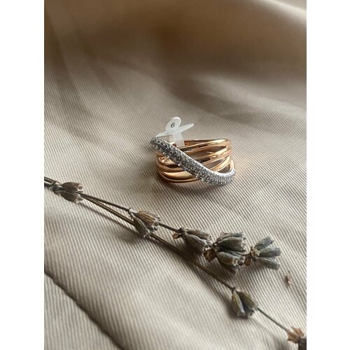 фото Кольцо переплетенное xuping jewelry, фианит