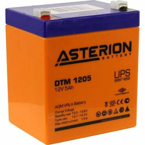 Аккумулятор Asterion DTM 1205 аккумулятор asterion dtm 1205