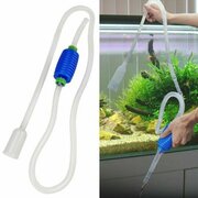 Сифон фильтр помпа для чистки аквариума грунтоочиститель аквариумный для перекачки слива воды