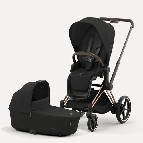 Изображение товара Детская коляска 2 в 1 Cybex Priam IV Rosegold Sepia Black
