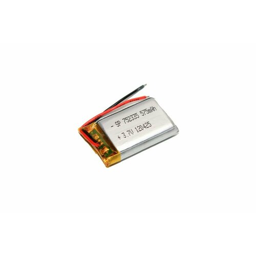 Аккумулятор 3.7V 0.6Ah Li-Po 752335