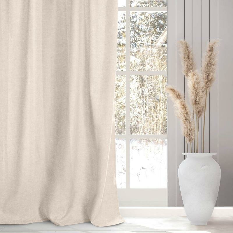 фото Комплект штор Волшебная ночь (2 портьеры 165х270 см, 2 подхвата) кремовый