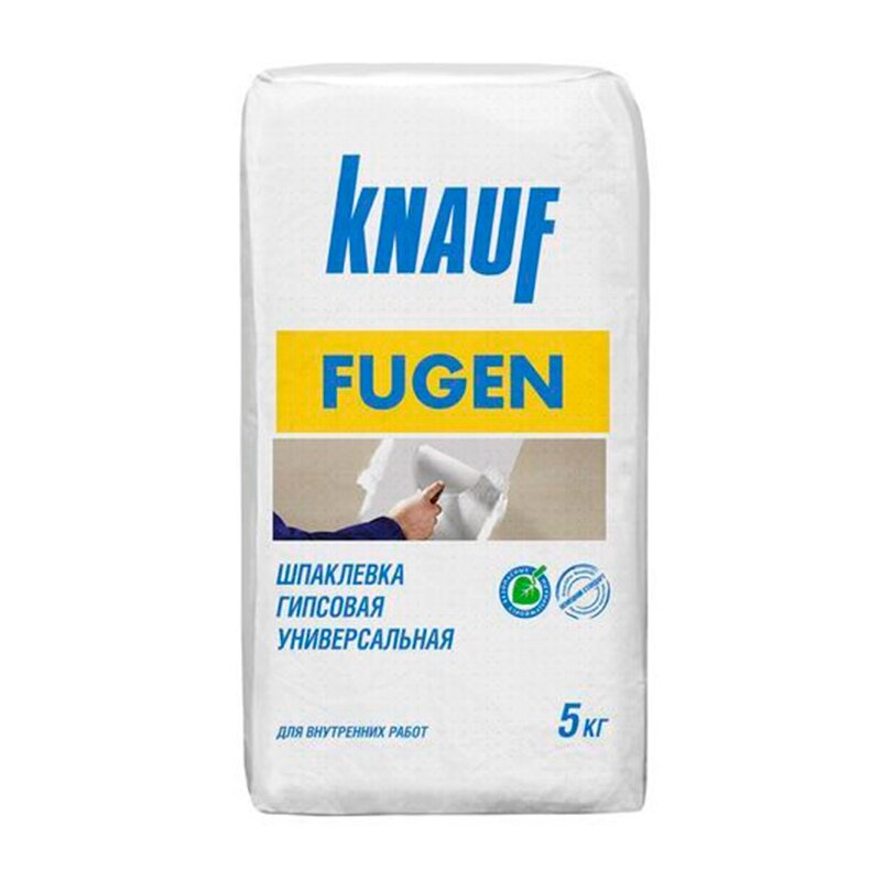 Шпаклевка гипсовая Knauf Fugen универсальная 5 кг