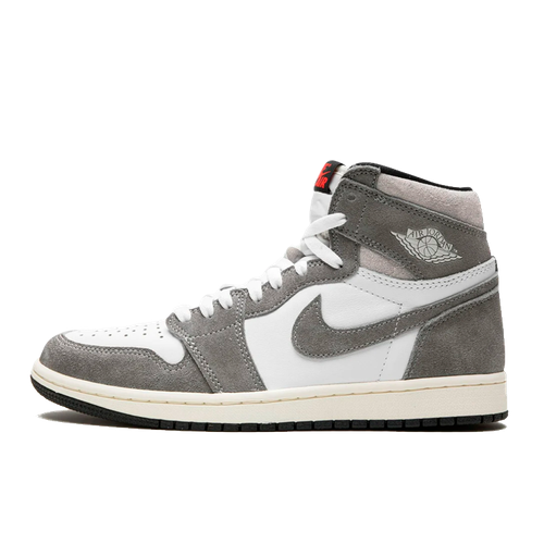 Кроссовки Jordan Air Jordan 1 Retro Hi OG, размер 44,5 EU, серый, белый кроссовки air jordan 1 retro high og ps chicago lost