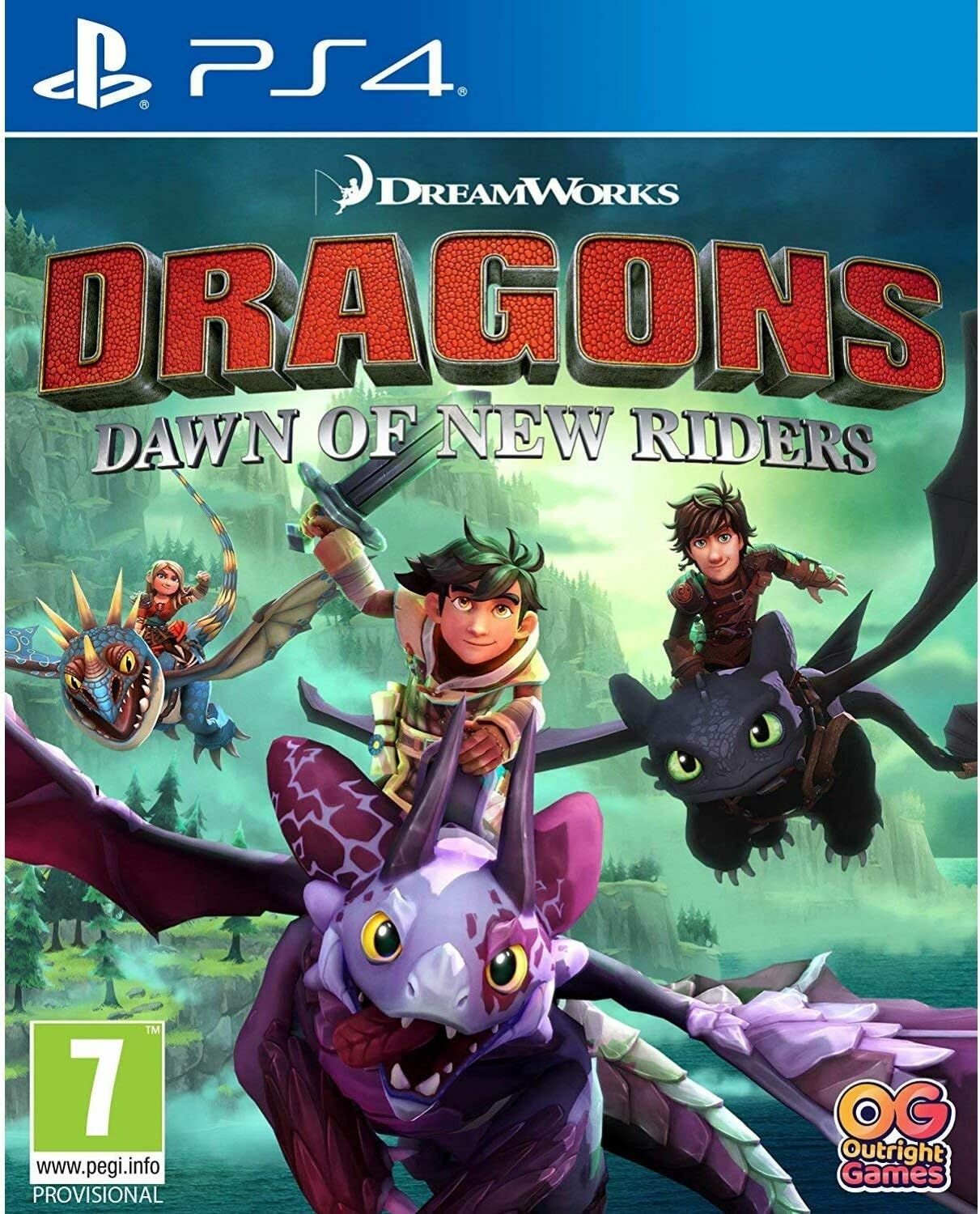 Игра Dragons Dawn of New Riders (PlayStation 4, Английская версия)