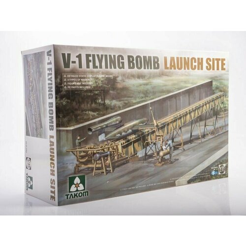 Сборная модель V-1 Flying Bomb Launch Site 2151 takom летающий снаряд v 1 flying bomb с внутрянкой 1 35