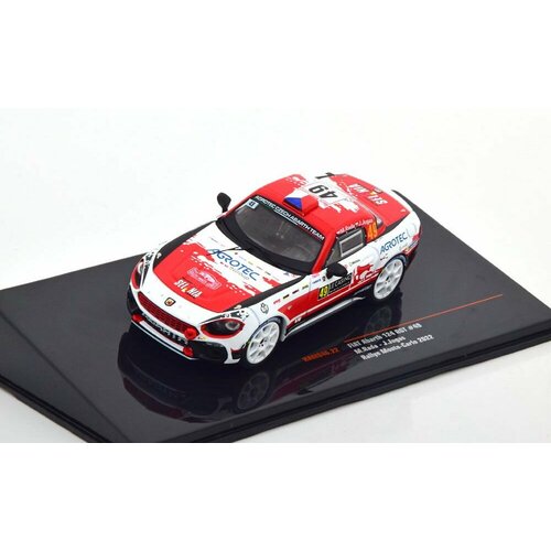 FIAT Abarth 124 RGT №49 Rada/Jugas Rally Monte Carlo(2022), масштабная модель автомобиля коллекционная volkswagen polo gti r5 42 burri levratti rally monte carlo 2020 масштабная модель автомобиля коллекционная