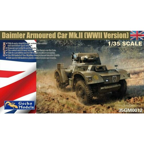 Сборная модель Daimler Armoured Car Mk. II сборная модель revell humber mk ii 03289 1 76