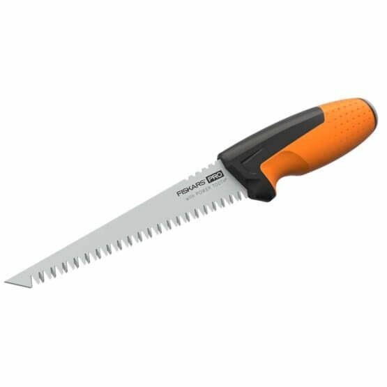 Пила зубчатая "Fiskars" с ножнами PowerTooth 8 зубьев на дюйм 1062935 - фотография № 1