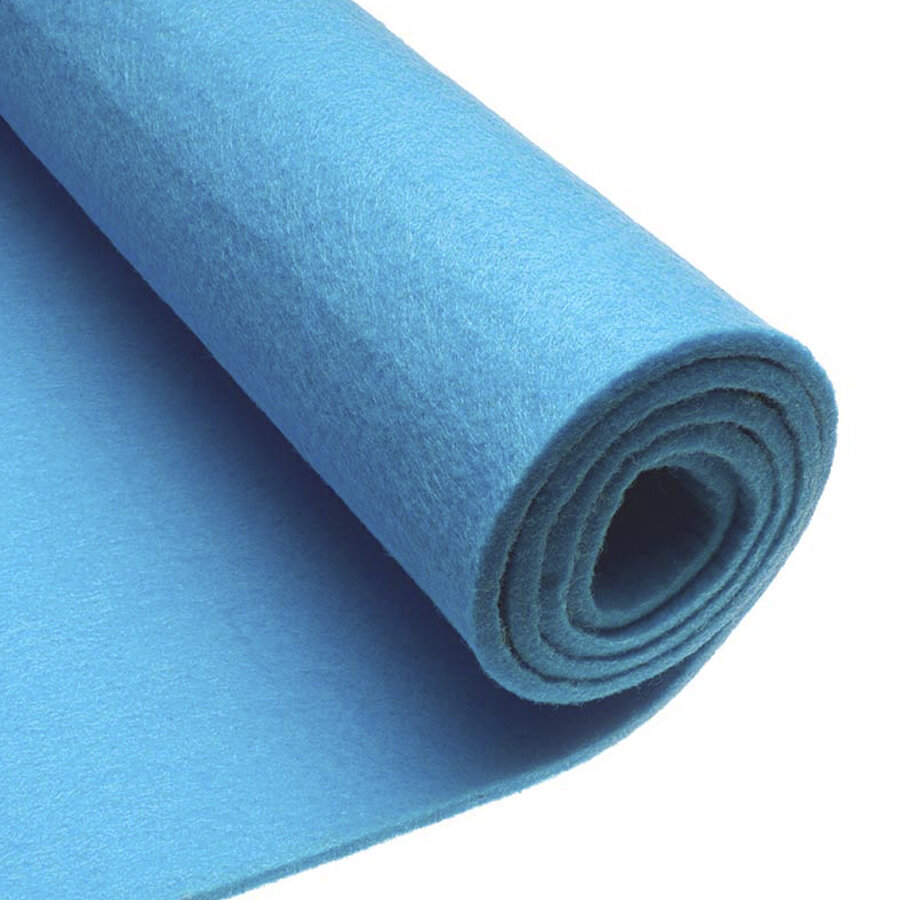 фото Фетр однотонный твердый 5 мм в рулоне 100х100 см / Фетр-войлок жесткий для творчества и рукоделия салатовый С11