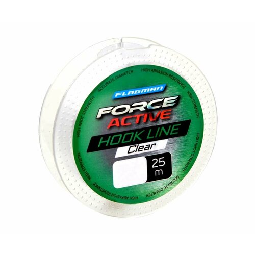 фото Flagman леска force active hook lenght 25м 0,25мм