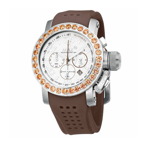 Наручные часы MAX, белый тент avs ac 515 camo влагостойкий размер xl 251х124х84см 43427 на квадроцикл
