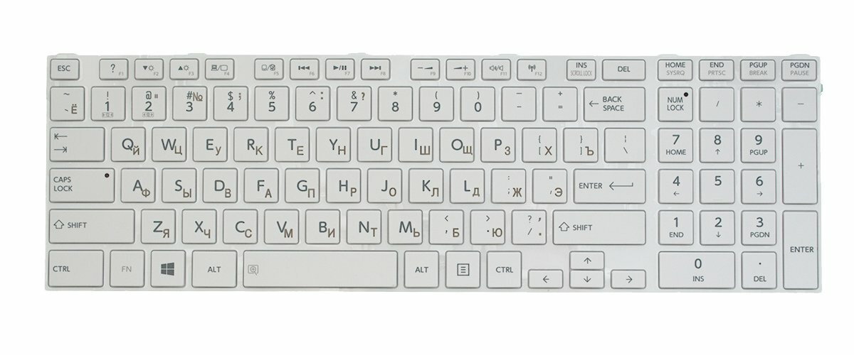 Клавиатура для ноутбука Toshiba Satellite L870-D2W